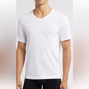 BOSS Men's Crisp White Short Sleeve Tee
